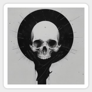 Death Mask Sticker